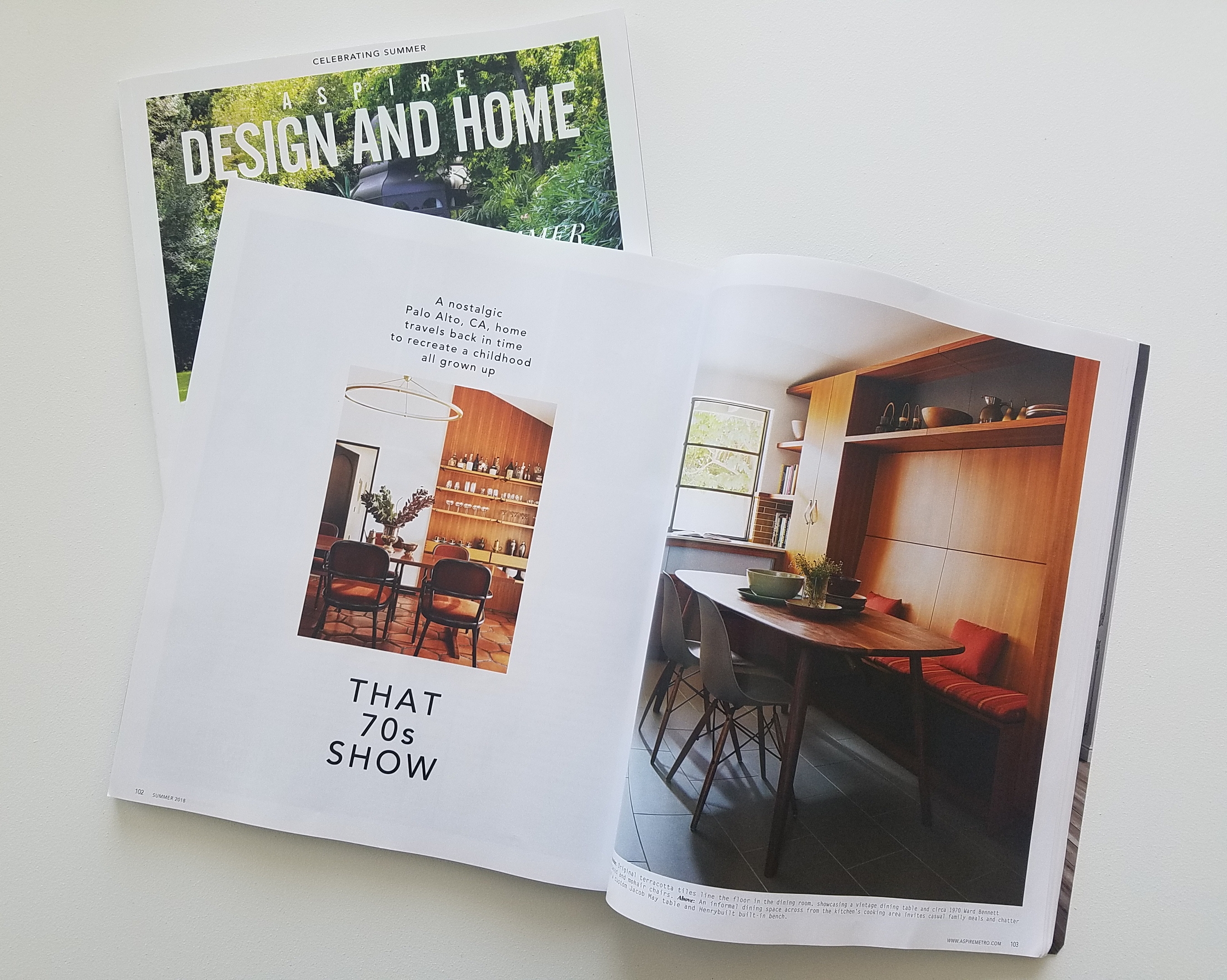 ASPIRE Design and Home magazine feature