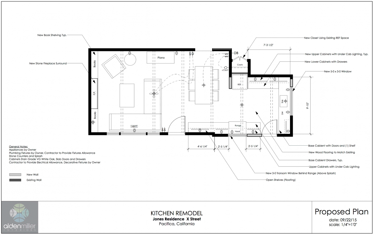 Schematic Design Package - Alden Miller Interiors