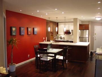 recessed ceiling lights in dining room